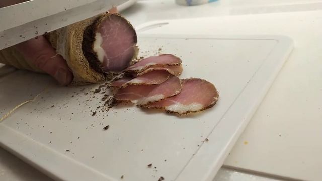 Бастурма из свинины. смотреть онлайн