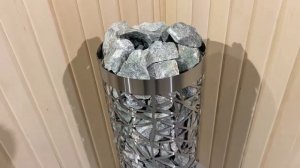 Электрокаменка ЭКМ 7,5 , 9, 10,5 кВт _Лед_ для сауны и бани.. Harvia Sawo Cilindro Pro