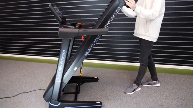 Обзор беговой дорожки OXYGEN FITNESS NEW CLASSIC ARGENTUM LCD смотреть онлайн