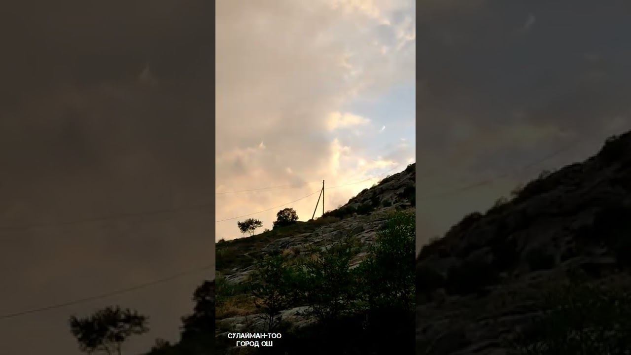 Вечерний Сулайман-Тоо | Ош | Кыргызстан #shorts