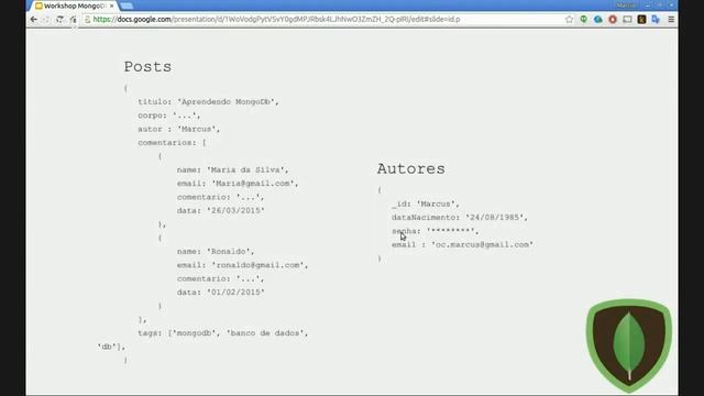 Aula MongoDb - Conceitos básicos смотреть онлайн