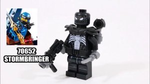 LEGO SPIDER-MAN AGENT VENOM MINIFIGURE CREATION
