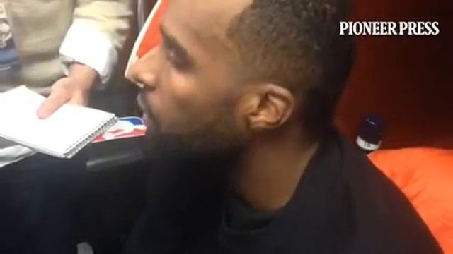 Video: #Twolves forward Shabazz Muhammad on his return after a month layoff with an oblique injury смотреть онлайн