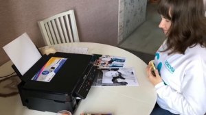 РАСПЕЧАТЫВАЕМ КОМИКСЫ / ОБЗОР ПРИНТЕРА  МФУ Epson XP-342 с СНПЧ