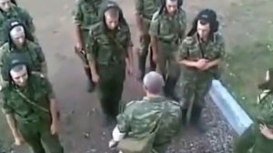 инструктаж танкистов перед высадкой