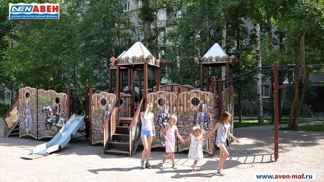 Детский городок Г-7/1 "Старый город" /// 2016.10.11 смотреть онлайн