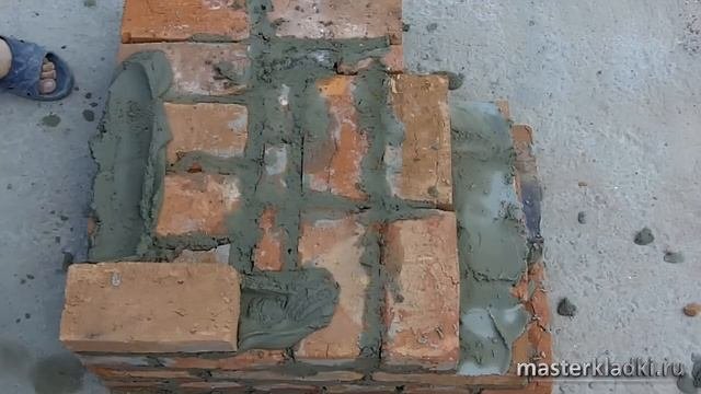 Кирпичная кладка угла в 2 кирпича 