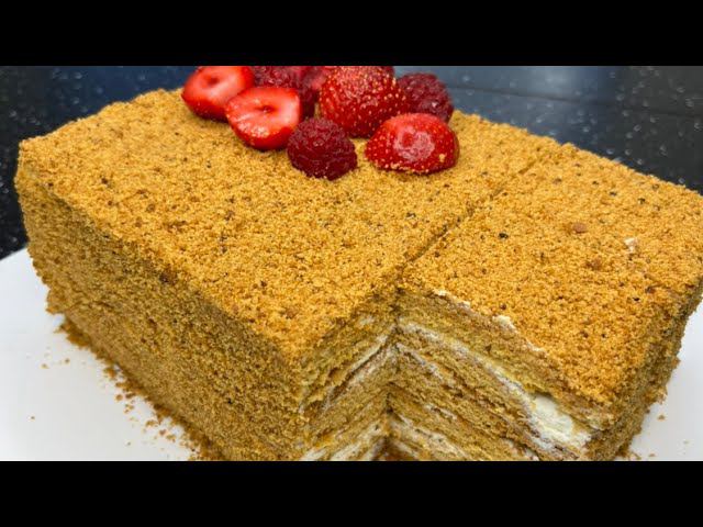 Медовик без раскатки коржей