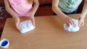 ФЛАФФИ СЛАЙМ БЕЗ ТЕТРАБОРАТА. ПЕНА ДЛЯ БРИТЬЯ, КЛЕЙ ПВА И СТИРАЛЬНЫЙ ПОРОШОК. СДЕЛАЙ ЭТО САМ DIY