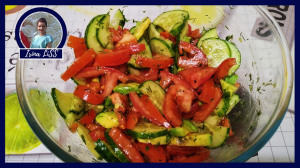 Рецепт Летнего ВИТАМИННОГО Салата - ПРОСТОЙ И ВКУСНЫЙ Салат с Авокадо