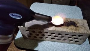 ПЛАВКА СЕРЕБРА 925 ПРОБЫ ПРИ 930-962 C В ТИГЕЛЕ В ДОМАШНИХ УСЛОВИЯХ