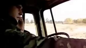 Залп из боевой БМ-21 Град