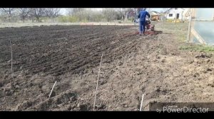 Мотоблок Ока.Полный тест бороны.