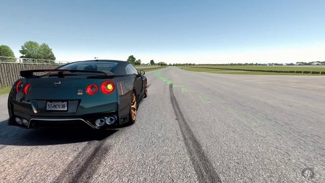 Assetto Corsa Nissan GT-R T-Spec R35 смотреть онлайн