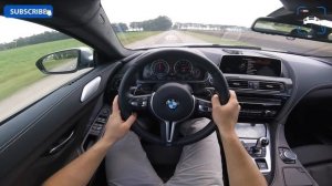 BMW M6 POV COMPETITION 600HP Test Drive SOUND & ACCELERATIONS
