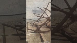 МЕТАЛЛИЧЕСКИЕ КРЕСЛО КАЧАЛКА