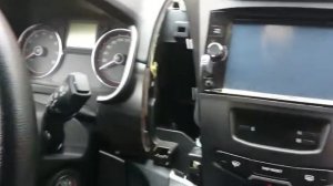 Установка переходной рамки на магнитолу.Actyon New рестайлинг...