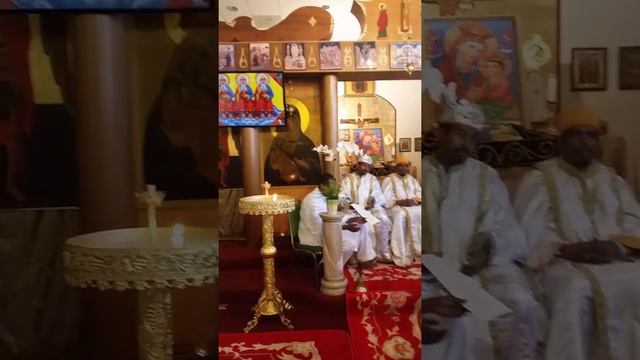 Hamere Noah kidane Mihret EOTC Las vegas смотреть онлайн