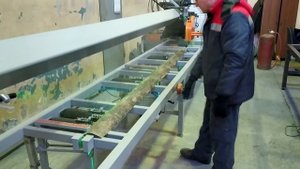 Кромкообрезной станок однопильный с пневматическими прижимами ПР-320МСПП