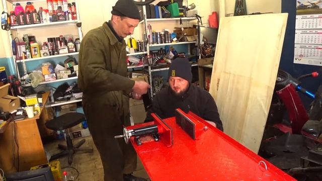 подъёмник для мотоциклов. / Lift For Motorcycles.