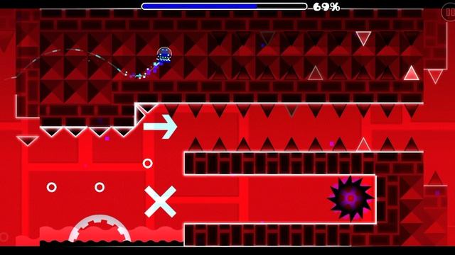 прохождение clubstep|geometry dash