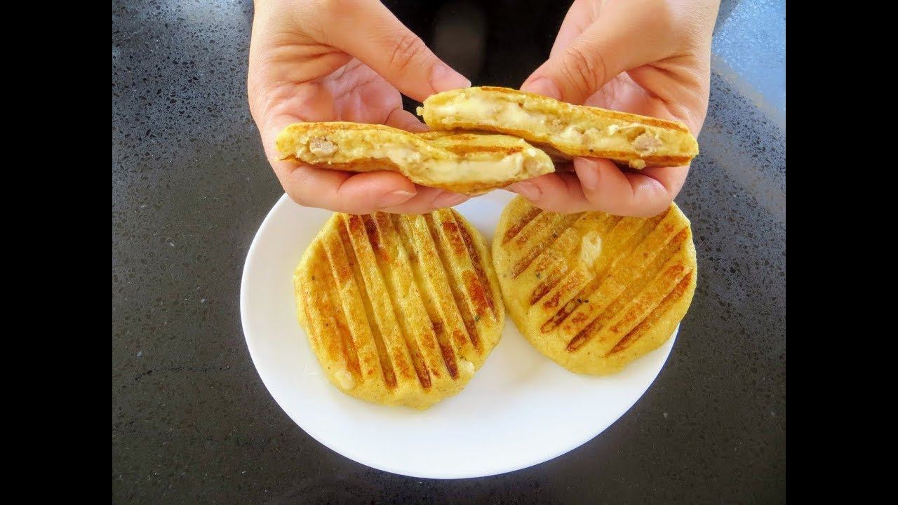 И хлеба не надо! Картофельные бутерброды с фаршем и сыром / Рецепты Другой Кухни