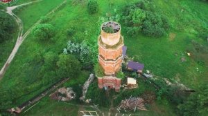 Усадьба Ярополец Чернышевых и Гончаровых с дрона