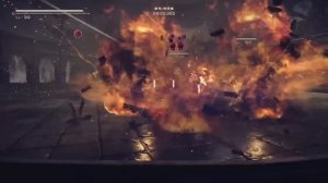 NieR:Automata ニーア オートマタ DLC 水没都市 闘技場 EX ベリーハード クリア A2