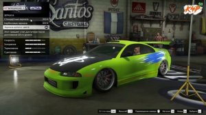 Версия: 2.0 Собираем Mitsubishi eclipse Пола Вокера из 1 форсажа►GTA 5