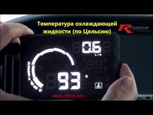 Обзор функций проектора на лобовое стекло RDrive X3 Proscan