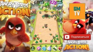 Angry Birds Action #22 Птичий Остров 82-85 lvl Геймплей Прохождение  Gameplay Walkthrough ios