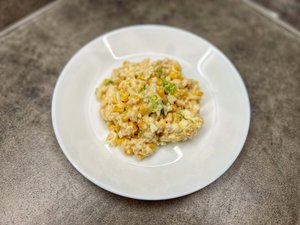 Салат с горбушей!