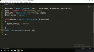 Get JSON Data from MySQL Database and show in HTML using PHP and Ajax