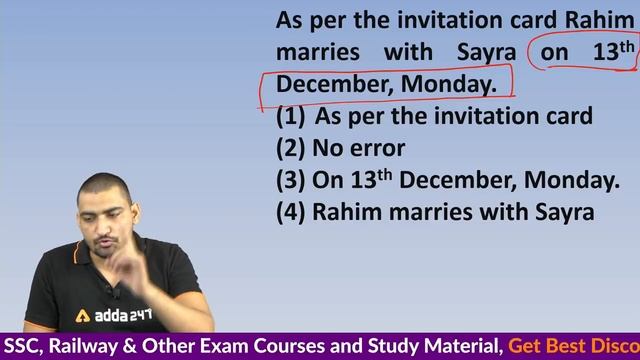 SSC CGL | CPO | STENO | English | English ADDA | 50 Magical Error