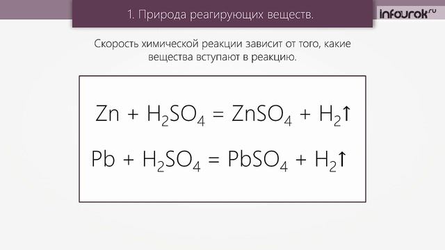 Скорость химической реакции природа реагирующих веществ. Скорость химических реакций примеры реакций. Скорость химической реакции примеры. Химическая природа реагирующих веществ. Природа реагирующих веществ реакции.