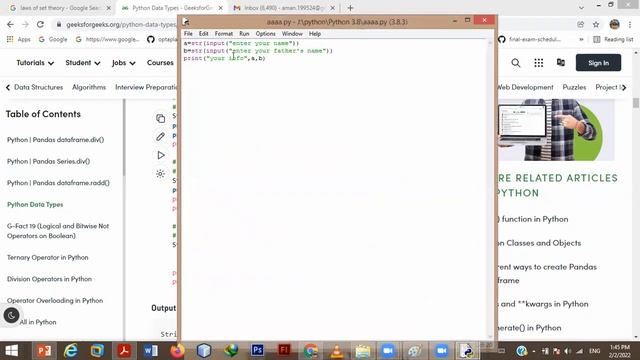 Python Data Types Part-2 (String)