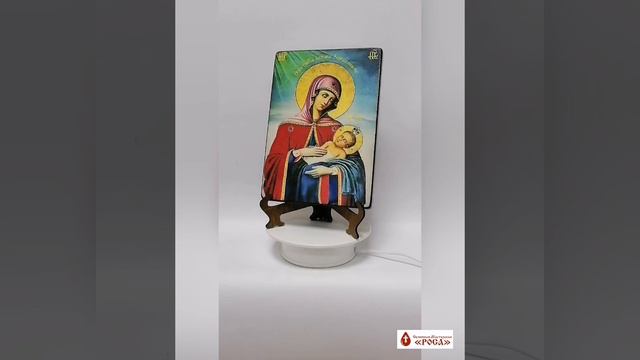 Икона на дереве ручной работы "Успокоительница"