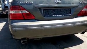 Lexus LS430 Stock Exhaust Sound  - 3UZ-FE 4.3 V8