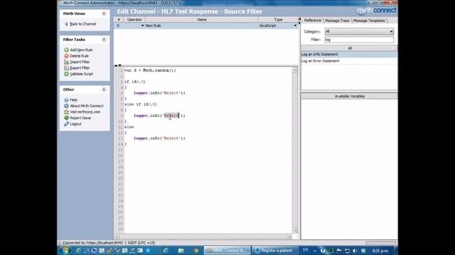 HL7 Tutorial: Testing HL7 Message Responses With Mirth Connect And HL7 Soup