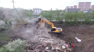 Снос жилого дома за 2 минуты