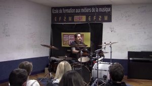 Dave Lombardo - Master Class EF2M 2014 !