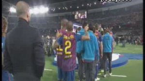 www.todayfoot.com Santos 0-4 Barcelona Celebration 18/12/2011