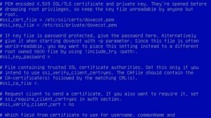 Настройка Dovecot