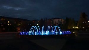 Белоярский ХМАО. Фонтан