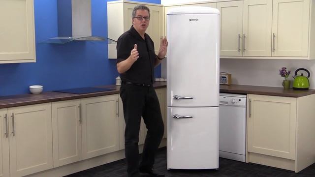 Gorenje Retro RK60359OW Fridge Freezer смотреть онлайн