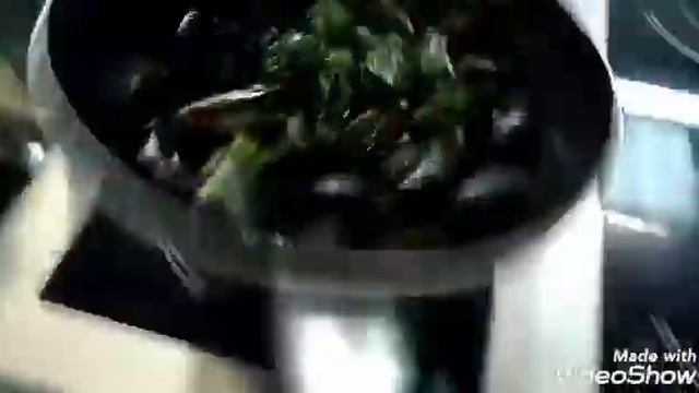 Чилийские мидии в сливочном соусе. смотреть онлайн