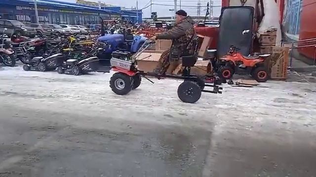 Мотоблок Парма 4 колеса смотреть онлайн