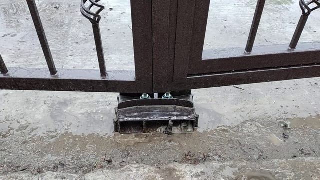 Распашные складчатые ворота гармошка. Часть 3 смотреть онлайн