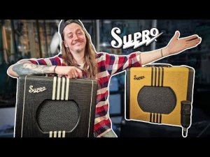 Supro Delta King — настоящий ламповый усилитель, как раньше