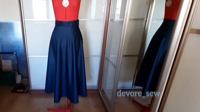 ✂️Юбка полусолнце. Нюансы кроя✂️